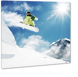 snowboard, deska, sporty zimowe, nieg, stok, gry, zimowe szalestwo