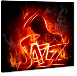 jazz, ogie, pomienie, abstrakcja, power, moc, sia, muzyka, czarne to, dym, energia