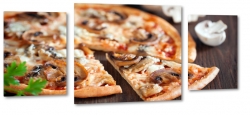 pizza, pieczarki, jedzenie, bar, pub, fastfood, restauracja, biznes, lokal, impreza, gd