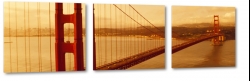 san francisco, golden gate bridge, most, rzeka, usa, stany, czerwony, widok, krajobraz, wschd, zachd