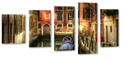 wenecja, venice, gondola, canale grande, rzeka, wochy, italia, odzie, podr